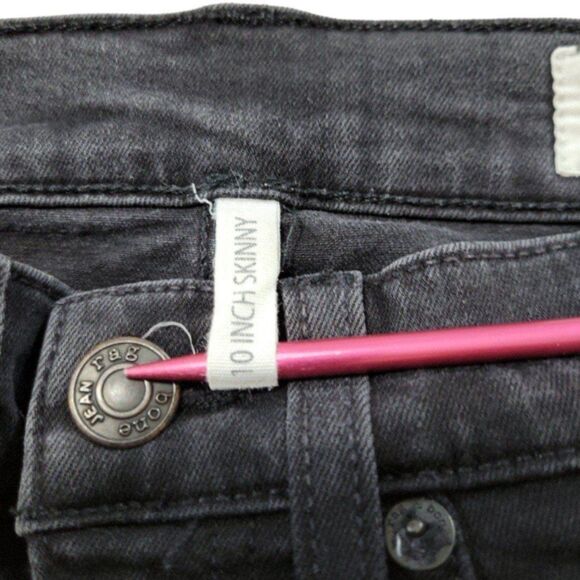 Rag & Bone Jeans Size 26 W26" x L27.5" Rag And Bone 10 Inch Skinny Jeans Stretch - Picture 7 of 8